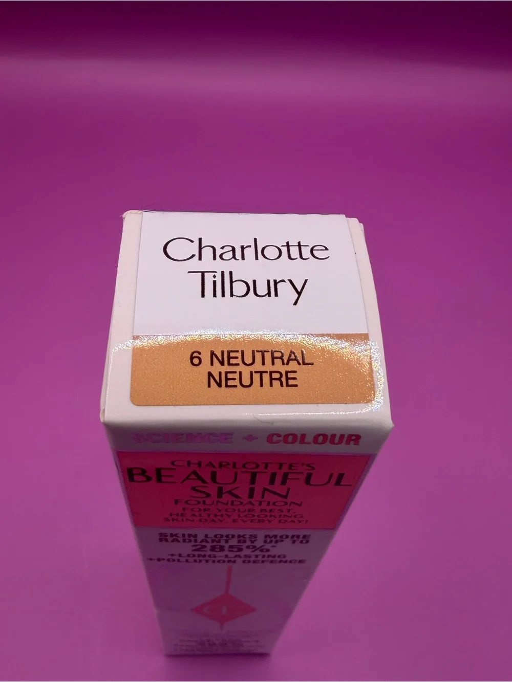 Charlotte Tilbury Beautiful Skin Foundation - neutral6 Shade